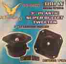 03-0102 Xsound 2 Pcs Lot Super 1 Titanium Bullet Tweeter Pro Audio Car 3 Inch 380 W