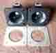 0877 Foster Pair Of Bullet Tweeters 3 1 2 Japan Excellent