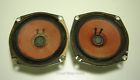 110b-1025 Unbranded Pair Of Vintage Speakers Ohm