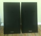 Sb-cr33 2.. Covers Vintage Original Teqnics Black Speaker Set