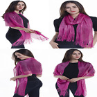 33333 Niaiwei Women Wedding Evenning Scarf Soft Wraps Fashion 756155016426