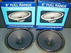 40-1272c Realistic Pair Of Full Range Acoustic Suspension Speaker Cat