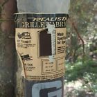 40-1936 Realistic Speaker Grille Cloth Fabric Restoration Brown Stretch Nos