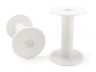 4337017906 Cleverdelights Pack White Plastic Spools Empty Crafts Cord 689720129798