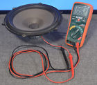 509119 Seas Quantity Dynaco Woofer Driver Tv Ew Sounds Great