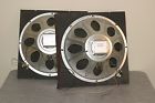 581519-1 Magnavox Vintage Full Range Woofer Stereo Speaker Pair
