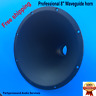 8inch.tpi.screw On.compression.driver.lens Dayton Waveguide Round Tweeter Horn Throat Lens Threaded Inch Each
