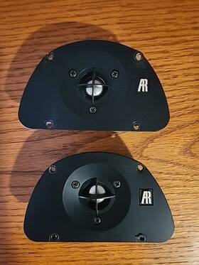 1210090 Acoustic Research Pair Of Ar 3/4 Inch Tweeter