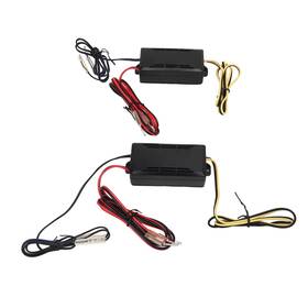Acouto3nzgt1fhwg Acouto 2 Way Speaker Crossover Car Audio Passive Frequency Divider Improve Bass Sag