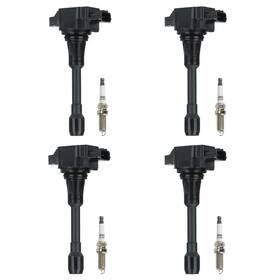 Aeagle B0c4ybxjn5 Ignition Coil Pack Iridium Spark Plugs For Nissan Rogue 2.5l L4