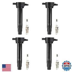 B0c4ydffsj Aeagle Ignition Coil Pack Iridium Spark Plugs For Jeep Compass Patriot 2.0l
