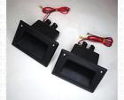 Ah-112 Loudzen Plastic Speaker Handles And Dual Jacks Combination Pair Inch