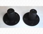 Ah-583 Loudzen Black Plastic Speaker Smooth Tripod Stand Pole Mounts Top