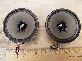 30rf03-5 Aiwa 3 Inch 8 Ohm Watt Full Range Boombox Speaker Pair