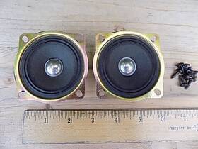 88-cp5-604-01 Aiwa 2-3/4 Inch Speaker Tweeter Pair 6 Ohm