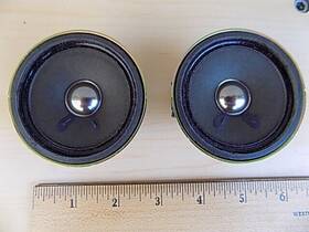 8z-ns4-604-01 Aiwa 2.5 Inch 8 Ohm 50 Watt Speaker Tweeter Pair