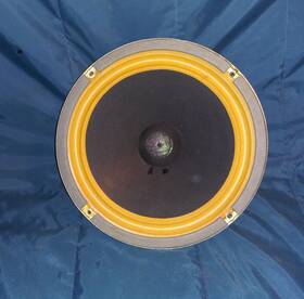 25e-25a Akai 25e25a Vintage - 10 Inch Woofer -# -alnico Magnet 8 Ohm Tested #102