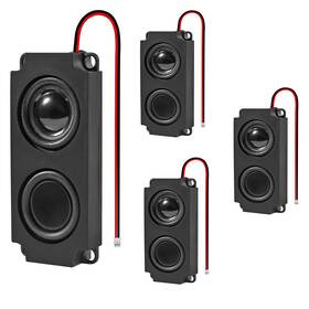 Al12877 Alamscn 4pcs Speaker 5w 8 Ohm Double Cavity Mini 5 Watt Advertising Mac