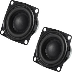 Almocn 313032485425 2pcs 2 Inch 4ohm 10w Diy Small Full Range Audio Speaker Woofer Loudspeaker
