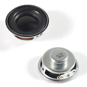 Almocn 701715474611 2pcs 1.5 Inch 4ohm 3w Diy Small Full Range Audio Speaker Stereo Woofer Loudspeake