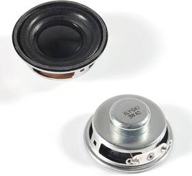 Almocn 744110560244 2pcs 1.5 Inch 4ohm 3w Diy Small Full Range Audio Speaker Stereo Woofer Loudspeaker F