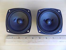 020924 Altec Lansing H0116 3 Inch 4 Ohm Full Range Speaker Pair