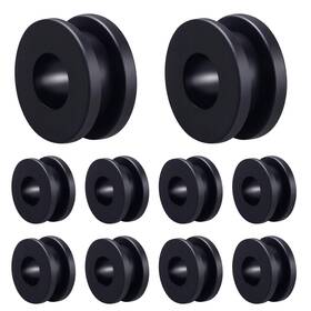 Lc993 Amavoler Motorcycle M6 Rubber Grommets 10 Pcs Replacement Accessori