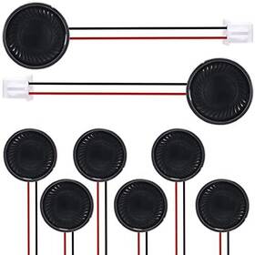 Aoicrie 701715508842 8pcs 1w 8ohm Round Internal Magnet Mini Loudspeaker Mp3 Mp4 Player Speaker