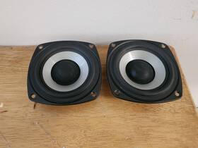 Athena 685821956578 2 Pcs Passive Radiator 3 Inch Round Woofer Vibrating