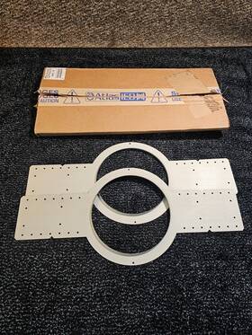 Fap63t-w Atlas Fap63-tr Qty 2 Sound Construction Rings For Speaker