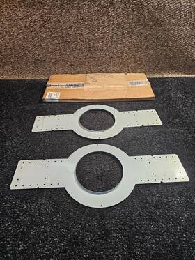 Fap33t-w Atlas Sound Fap33-tr Qty 2 Construction Ring For Speaker