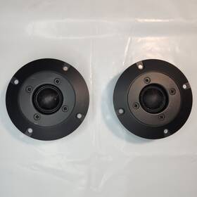 101951q Audax Tw025m2 Set Of Two 2 1 Inch Dome Tweeter 4 Ohm 08107 Made In France