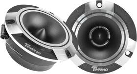 Tpt-st2 Audio 445002215220 Chrome Slim Super Tweeter 600 Watts 4 Ohm 105 Db 1 In Voice Coil