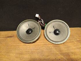 Yd78-2 Audio Logic Audiologic Tweeter Set -from Boombox Tested And Working