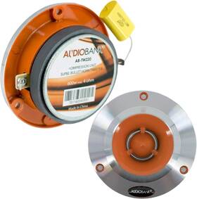 Ab-tw220 Audiobank 3.75 Inch 600 Watt Car Audio Heavy Duty Compression Super