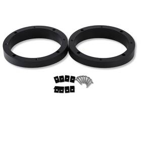 Audiopipe 784644235409 6.5 Inch Beveled Speaker Spacer Ring 1.5 Depth With Slope Ring-pvc-bvl-6