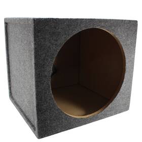 Ap-bshd-115c Audiopipe Single 15 Inch Sealed Carpeted Subwoofer Box Made With Heavy-duty Mdf Construction