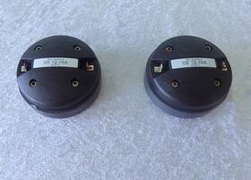 B&c Speakers 12-16a Pair 16 Ohm High-end Drivers De Tested Working