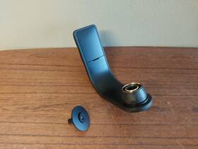 Zz26557 B&w New Bowers And Wilkins Am1 Wall Bracket Assembly- No Trim Piece Black