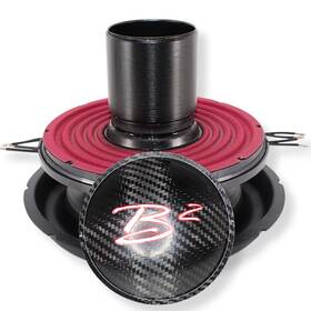 B2-rampage10-d2-rc B2 Audio Rampage 10 Inch Re-cone Kit Drop 2-ohm 3 Coil Carbon Fiber