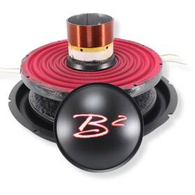 B2-riot12-d2-v3-rc B2 Audio Riot Re-cone Kit Drop-in 12 Inch 2-ohm 3 Coil Carbon Fiber
