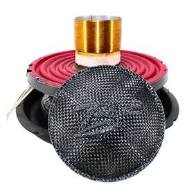 Rage8-d2-rc B2 Audio Rage8 2-ohm Dual Voice Coil Drop-in Recone Kit