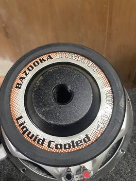 Elw1014 Bazooka Elw801 Liquid Cooled 4 Ohm 10 Inch Woofer No Enclosure