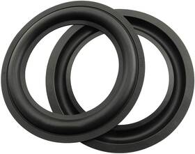 Srfesr-5in-bl-2-re Bllndx Rubber Ring 2pcs 5inch Black Speaker Foam Edge Surround Rings Repair K