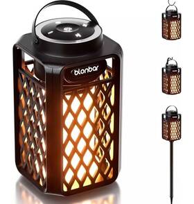 Aj200 Blonbar Led Flame Speaker Outdoor Bluetooth With Torch Atmosphere 10w