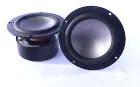 312852 Blue Lot Of 2 Sky Sat 6.5 Studio Monitor Woofers