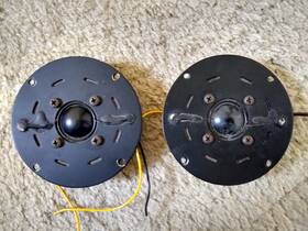 A200 Boston Acoustics H232 Vintage Pair Dome Tweeters Used In A100 A150 Superb