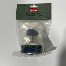 25-352 Calrad 50 Watt 8 Ohm L-pad Volume Monaural Attenuator Part # Nos