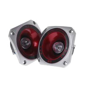 4nb401342 Caralin 2pieces Speaker Tweeter 3 Inch Colorful Flashing Piezoelectric One Size