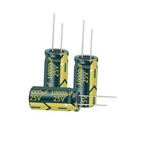0.7x1.38in Cermant Cl149-151 Capacitor 18x35mm High Frequency Aluminum 10pcs 25v 10000uf